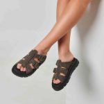 Luna Grey – Flatform Μαλακά Πέδιλα