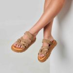 Soleá Sahara Jean - Flatform Μαλακά Πέδιλα