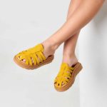 Bani Yellow Jean – Flatform Μαλακά Πέδιλα