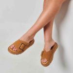 Tiffany Tampa Psatha - Flatform Μαλακά Πέδιλα