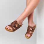 Slip Knot Brown - Ανατομικά Σανδάλια
