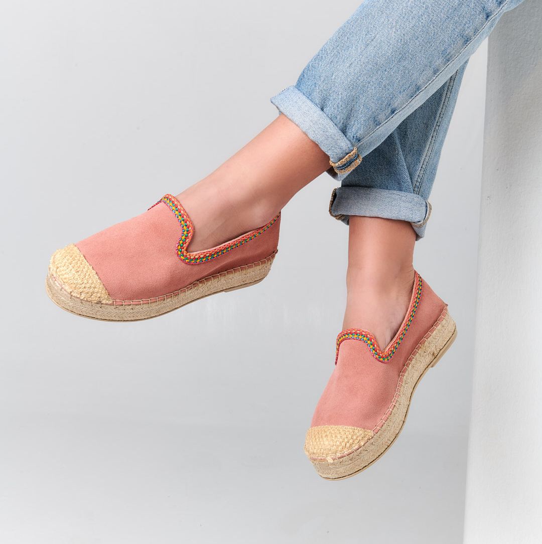 Clio Olive Suede - Espadrilles Clio Olive Suede - Espadrilles