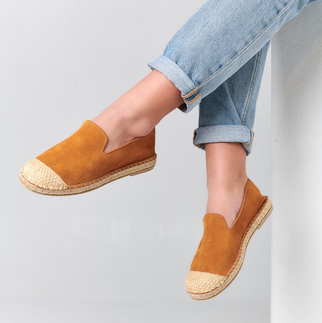 Clio Olive Suede - Espadrilles Clio Olive Suede - Espadrilles