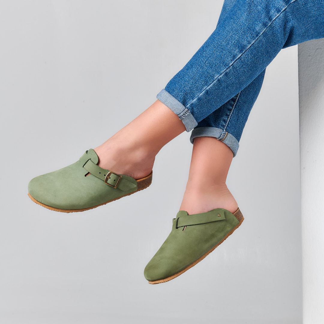 Jennie Rose Suede - Ανατομικά Σανδάλια