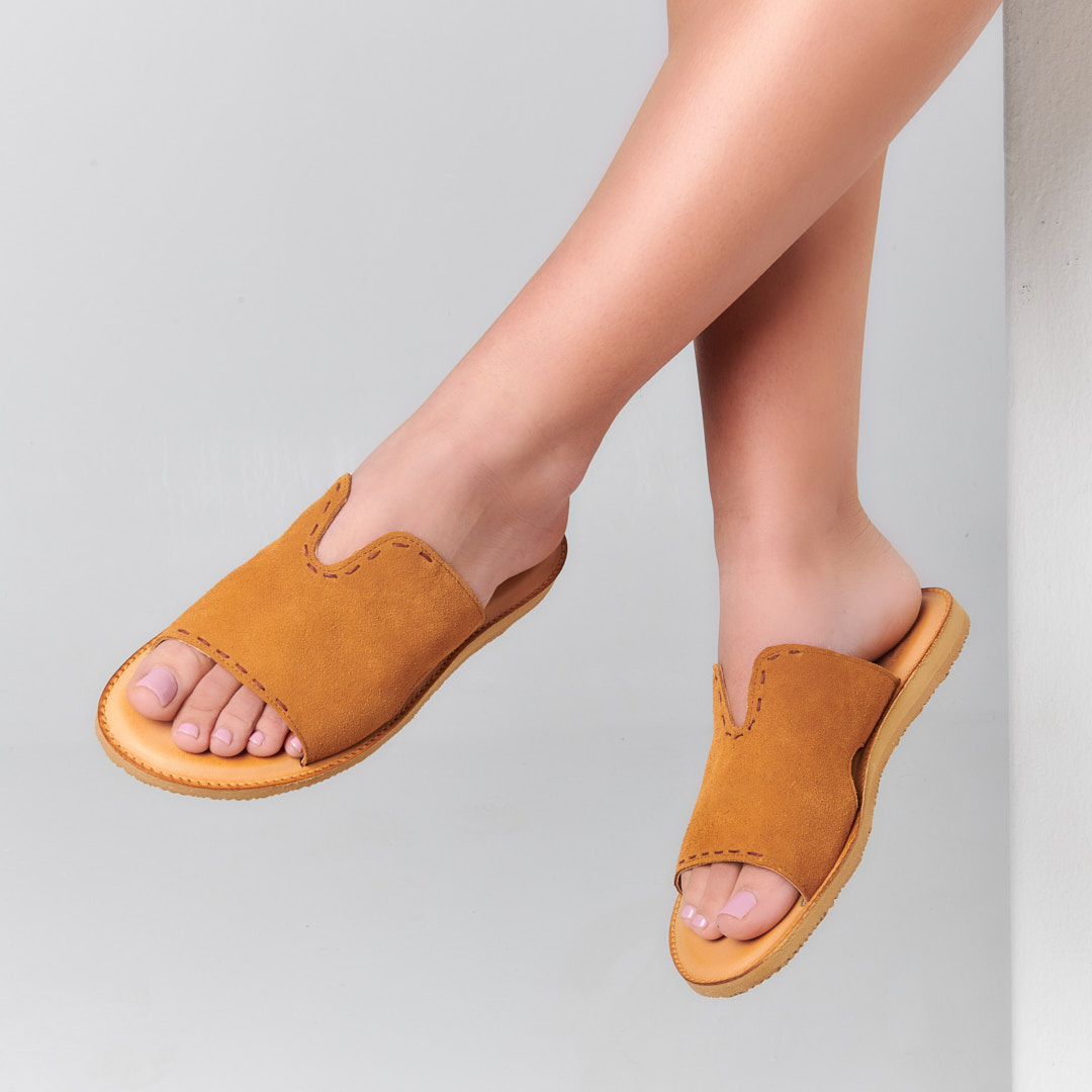 Orasi Limone Suede  – Μαλακά Σανδάλια