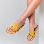 Helios Limone Suede  – Μαλακά Σανδάλια